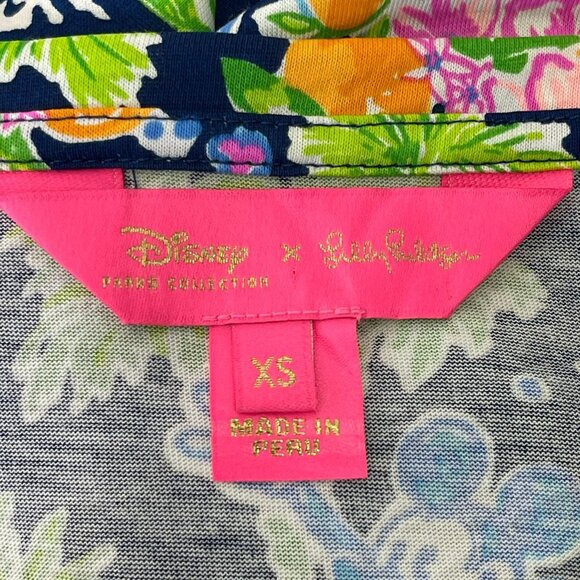 Disney x Lilly Pulitzer Loves Mickey & Minnie Mouse Cody Aegean Navy - Picture 6 of 8